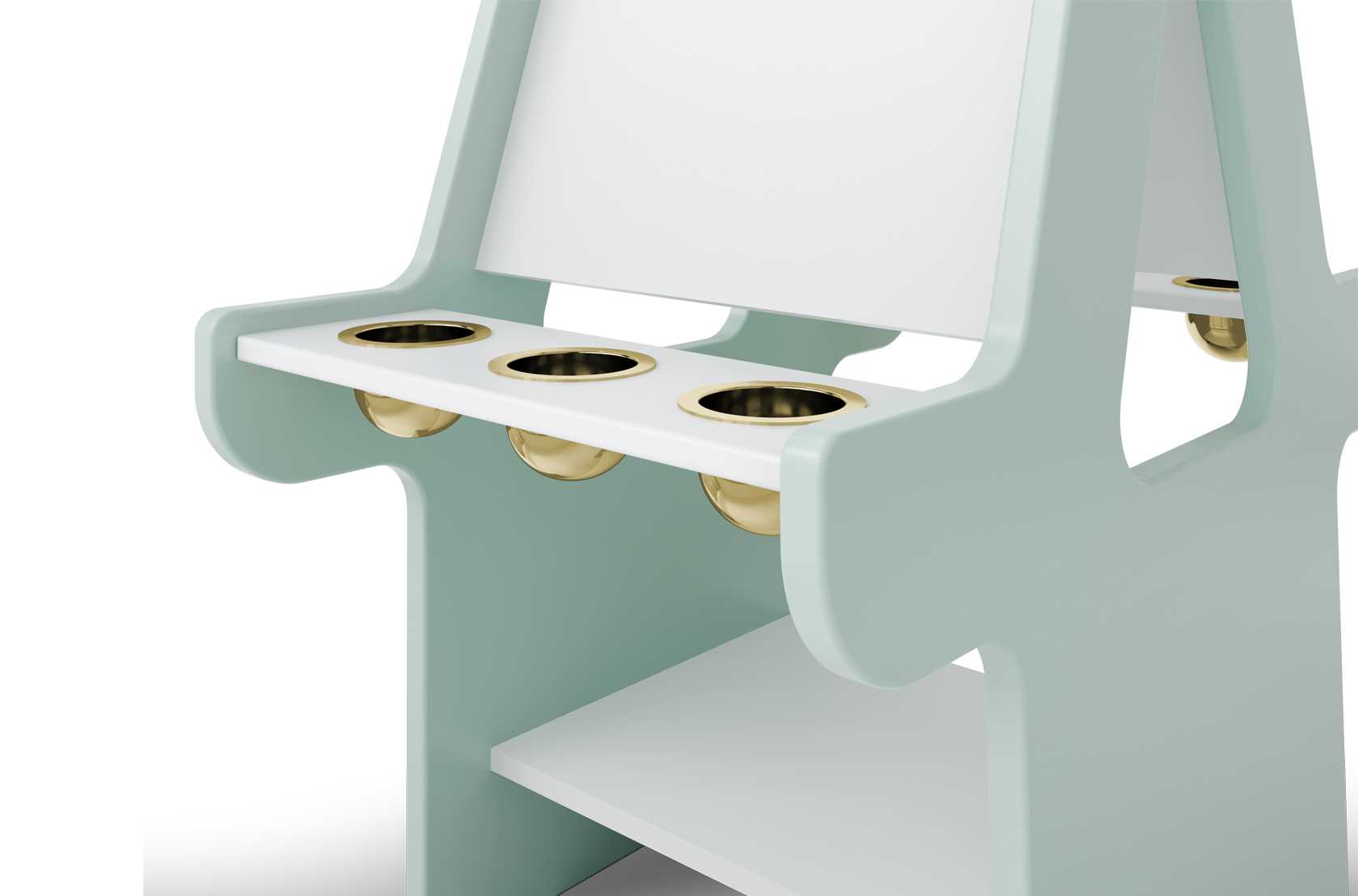 CIST475 Мольберт для рисования детский Мерлин Двусторонний Circu  - Вид №4