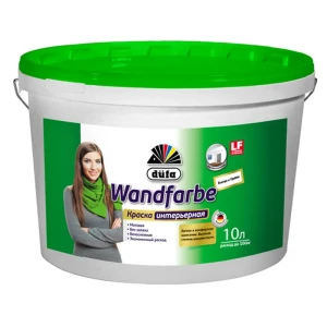 Краска дисперсионная Dufa Wandfarbe цвет белый 10 л