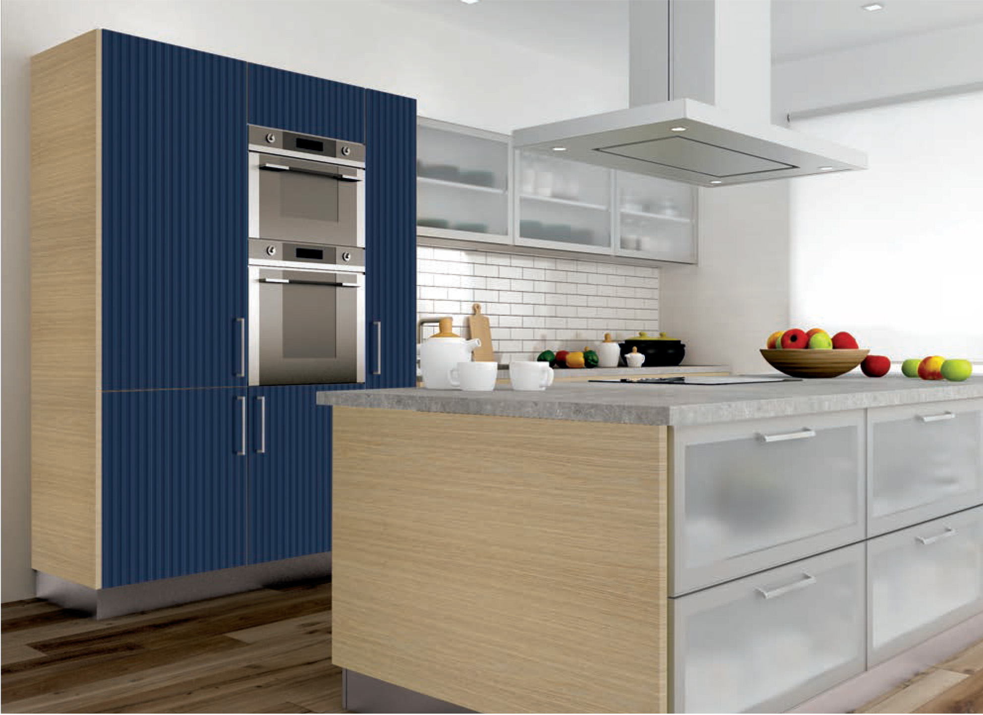 Фасады для кухни Модерн  «Магнум» SIDAK SIST868-14084 - Вид №1