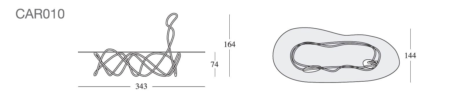 Стол Edra для интерьера ARCH-00095765 - Вид №3
