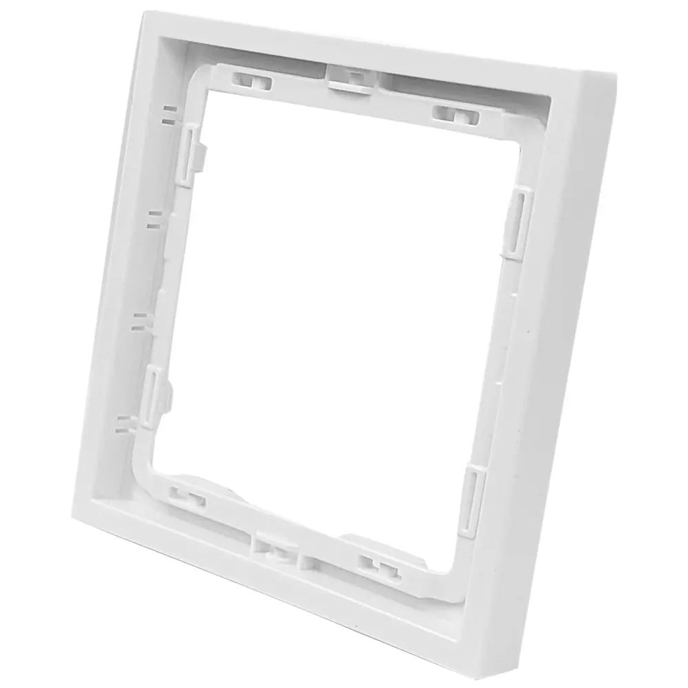 Рамка для розеток MIRKL Grace 1 пост белая 89393859 STLM-1438408 - Вид №1