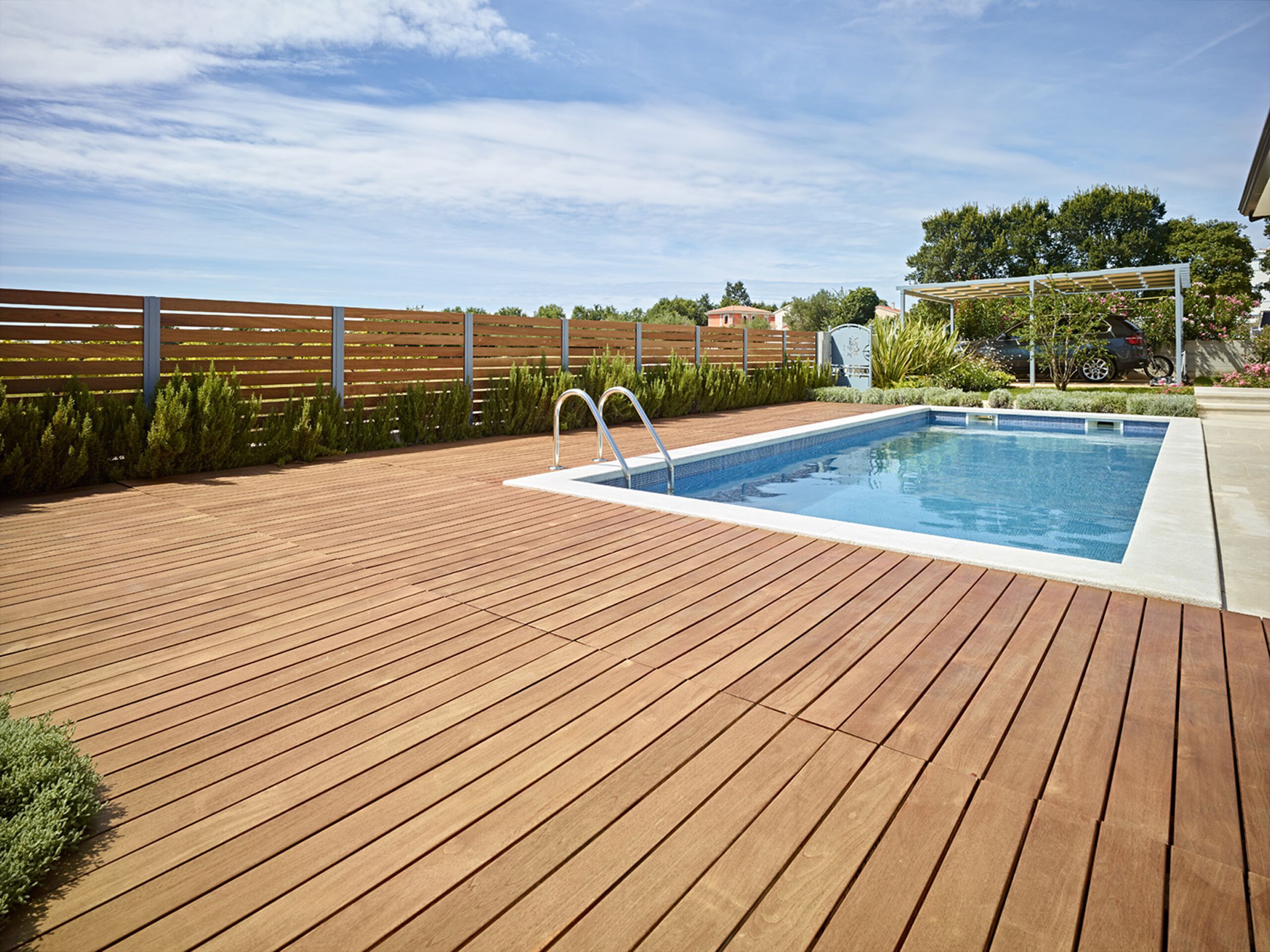 Открытый биосовместимый деревянный пол Fiemme Tremila TEAK ASIA ARCH-00072817 - Вид №2