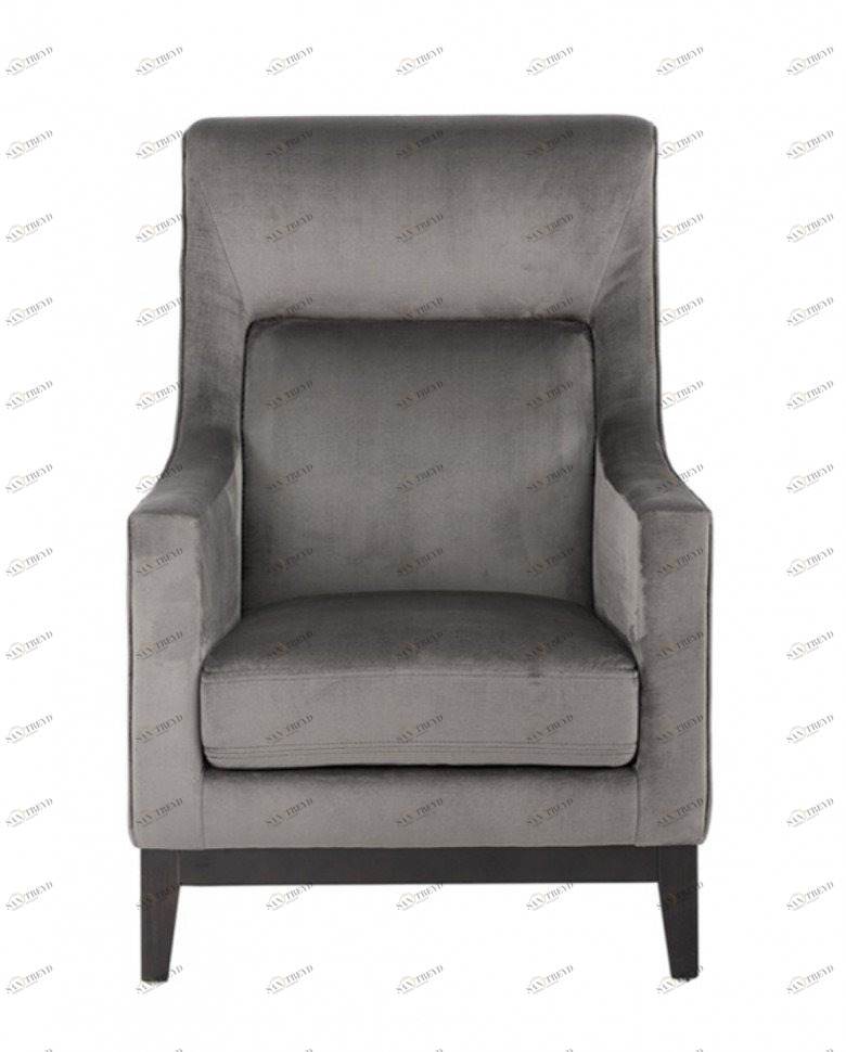 Кресло Michael серое ICON DESIGNE ДИЗАЙНЕРСКИЕ 178018 Серый 