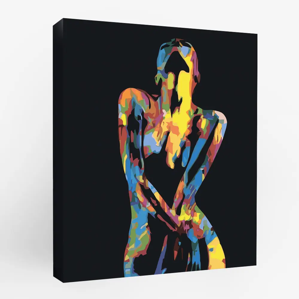 Картина по номерам Язык тела 40х50 см FBRUSH STLM-2153654 - Вид №1