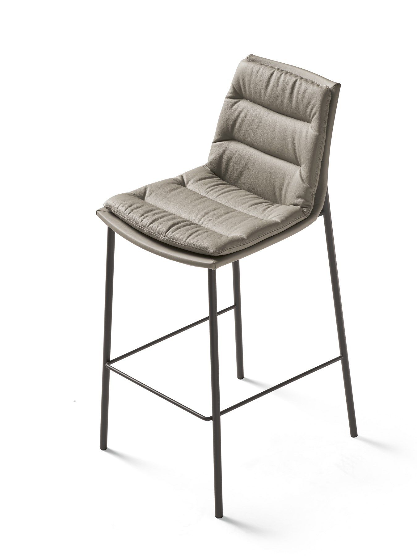 Высокий кожаный стул со спинкой EFORMA Леди ARCH-00047260 - Вид №1