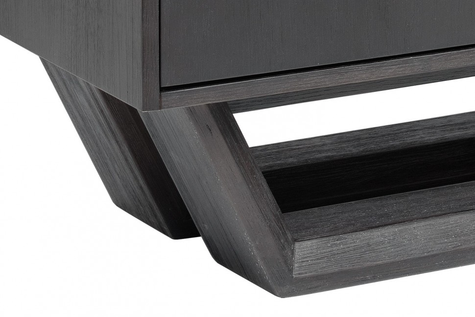 Барный шкаф с откидной полкой и полками для вина черный Techno Top ICON DESIGNE  178151 Коричневый  - Вид №4