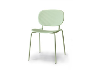 Восстановленный стул инженерного пластика со стальной рамой