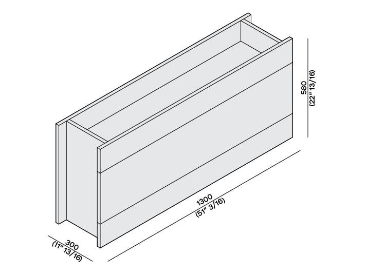 Мраморный напольный шкаф для ванной комнаты с ящиками LUCE DI CARRARA Passage ARCH-00093102 - Вид №7