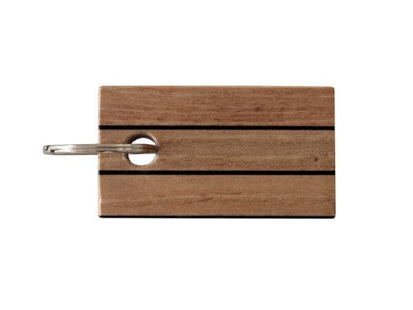 Брелок из массива грецкого ореха Deodara Linear ARCH-00056492 - Вид №1