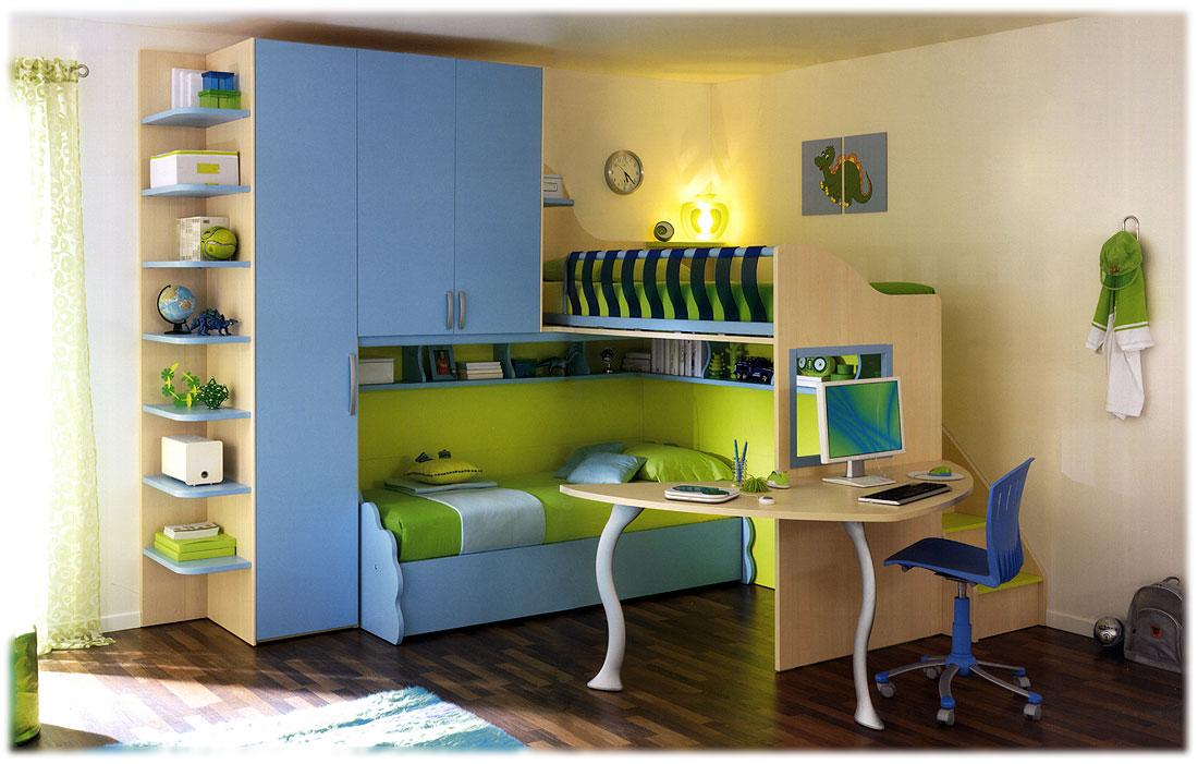 Детская из модулей  MORETTI  COMPACT CS38 ARIA