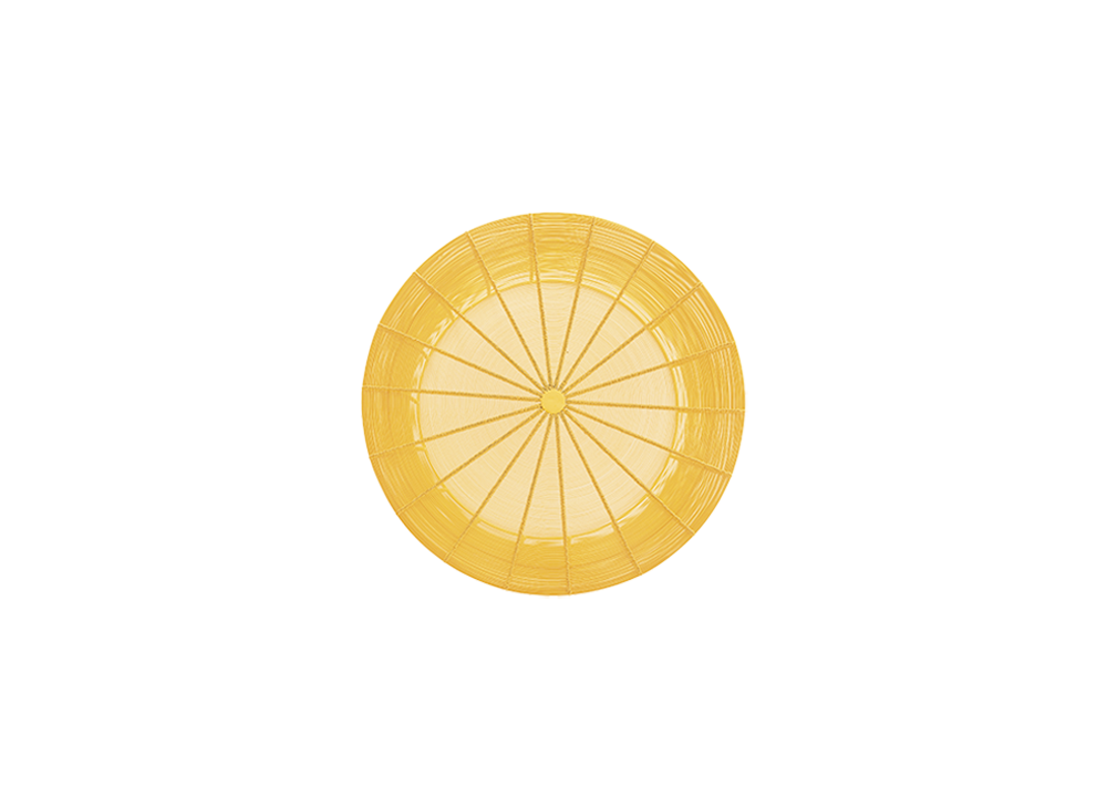 100599 Столик низкий Mustard GAN Aram