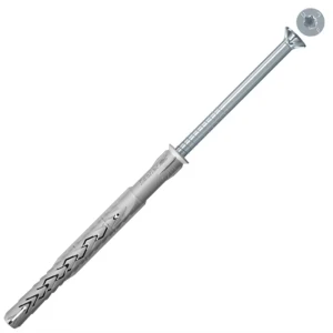 Дюбель-шуруп фасадный потайной для полнотелых материалов Fischer SXRL T, 8x160 мм, нейлон/сталь, 50 шт. 82979222 STLM-2066179