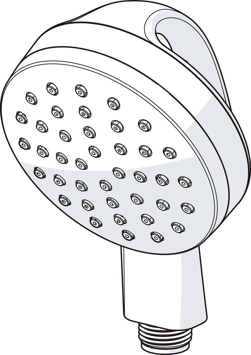 Oras 242055 Ручной душ 242055 Medipro Flex Хром  - Вид №2