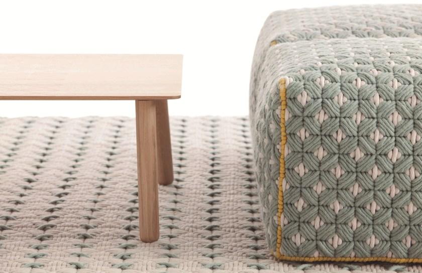 GAN Прямоугольный коврик ручной работы из ткани Silaï sun-id-1498932 - Вид №8