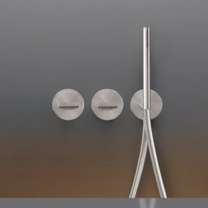 Настенный термостатический набор смеситель для ванной / душем с системой Acqua Stop, 2/3 ходовой и цилиндрические ручного душа диаметр 18 мм  BAR69 CEADESIGN