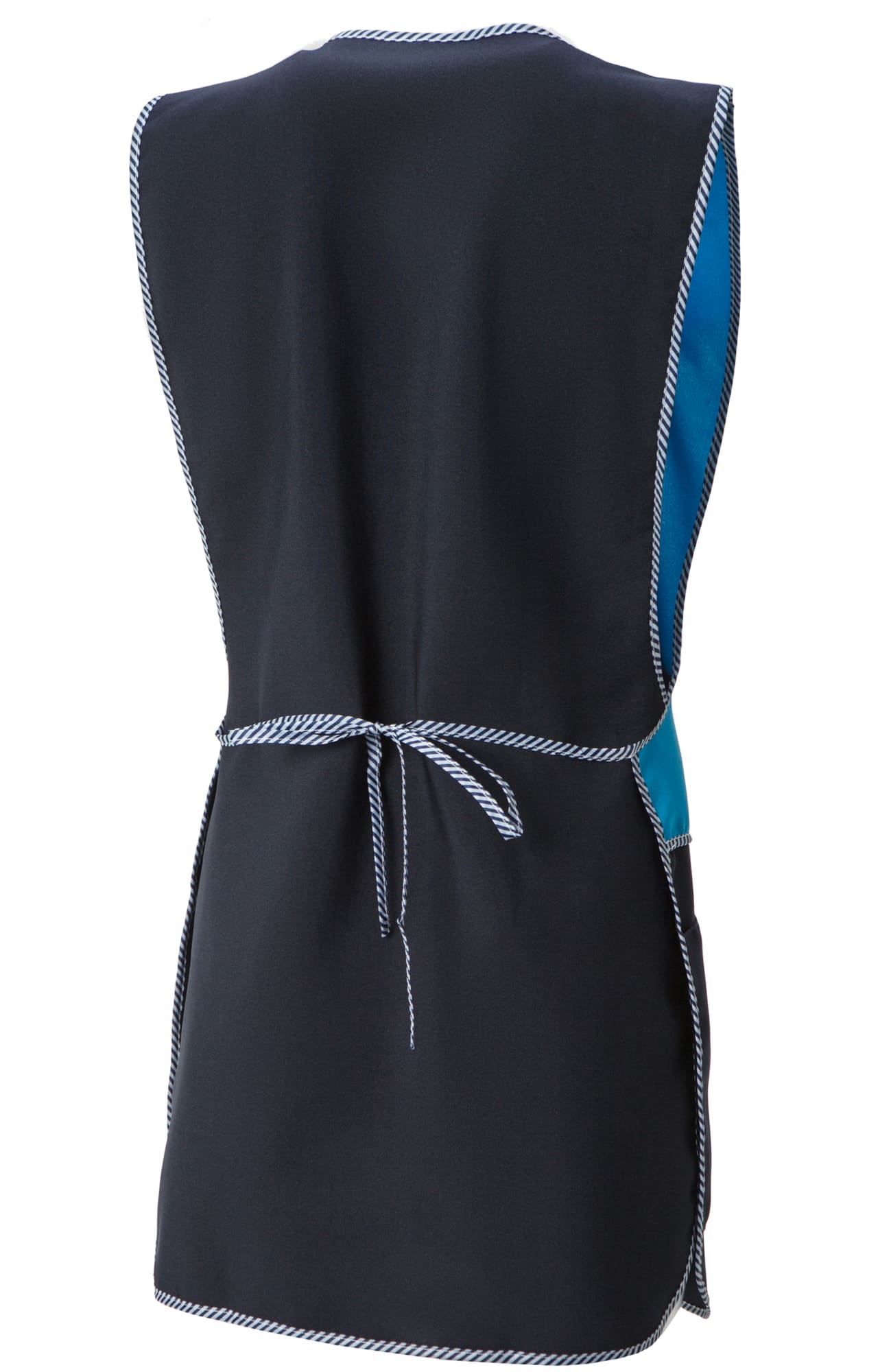 66210 Фартук-жилетка сине-голубой  Врач  размер 44-54 Спецодежда  - Вид №1