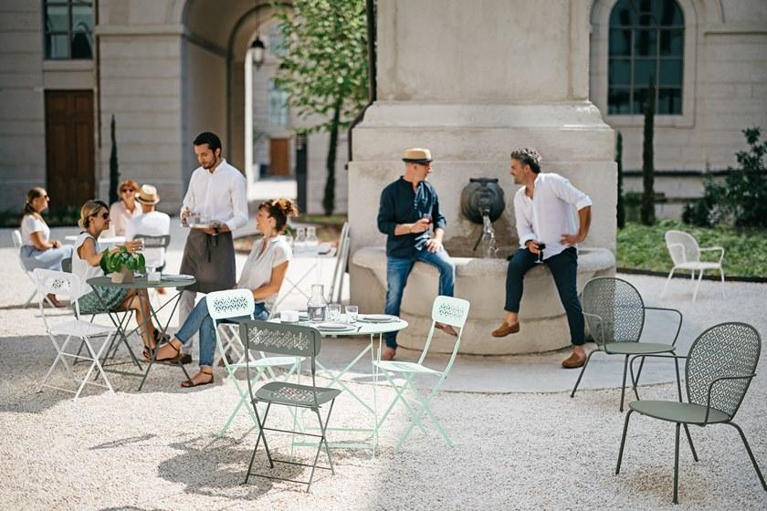 Fermob Садовое кресло из стали с подлокотниками Lorette 5713 - Вид №2