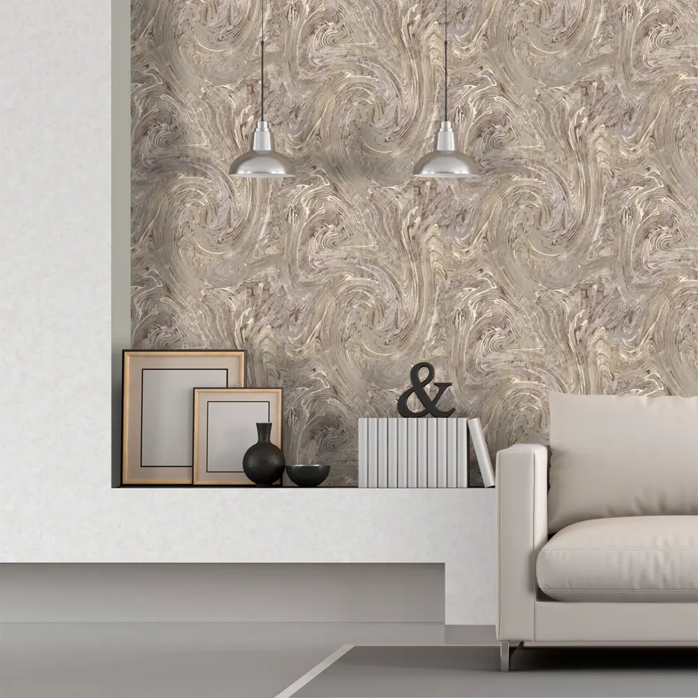 Обои флизелиновые Erismann Mystery коричневые 1.06 м 60143-07 STLM-2179261 - Вид №2