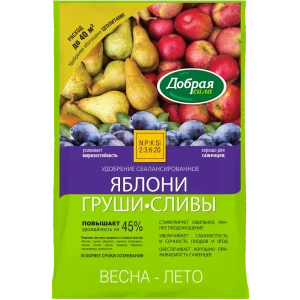Удобрение Добрая сила для яблони груши и сливы 2 кг