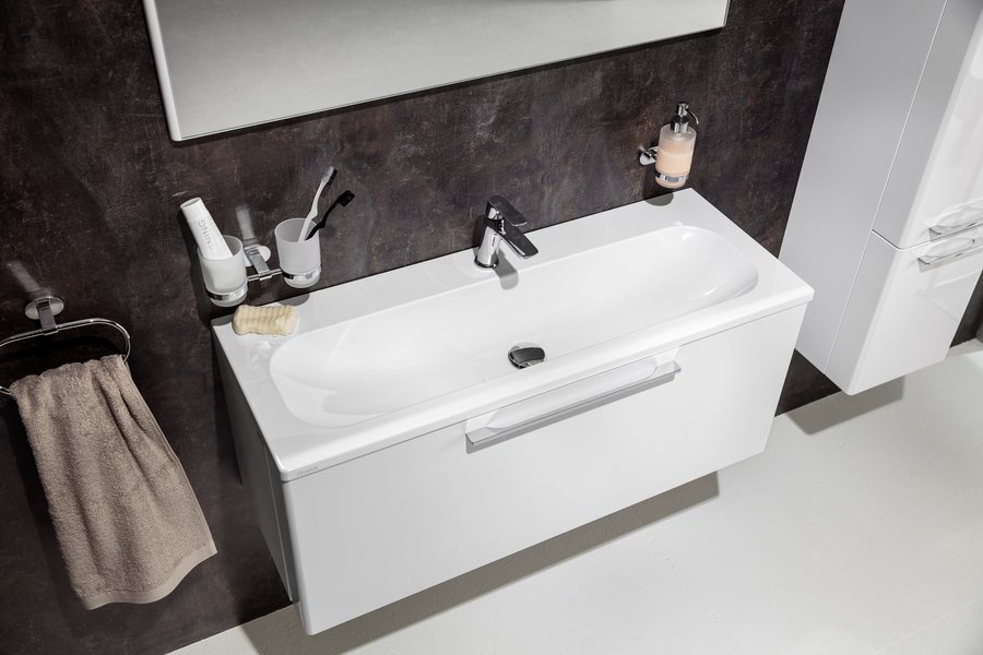 XJK01110000 Подвесная раковина настенная овальная Ravak  белая  - Вид №3