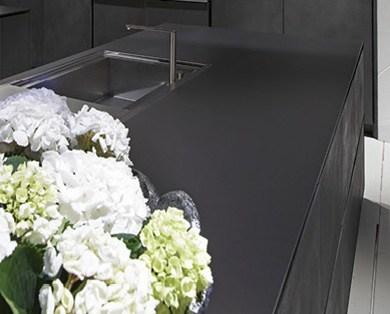 RIFRA Кухня с двойным островом из черного бетона One sun-id-1504045 - Вид №8