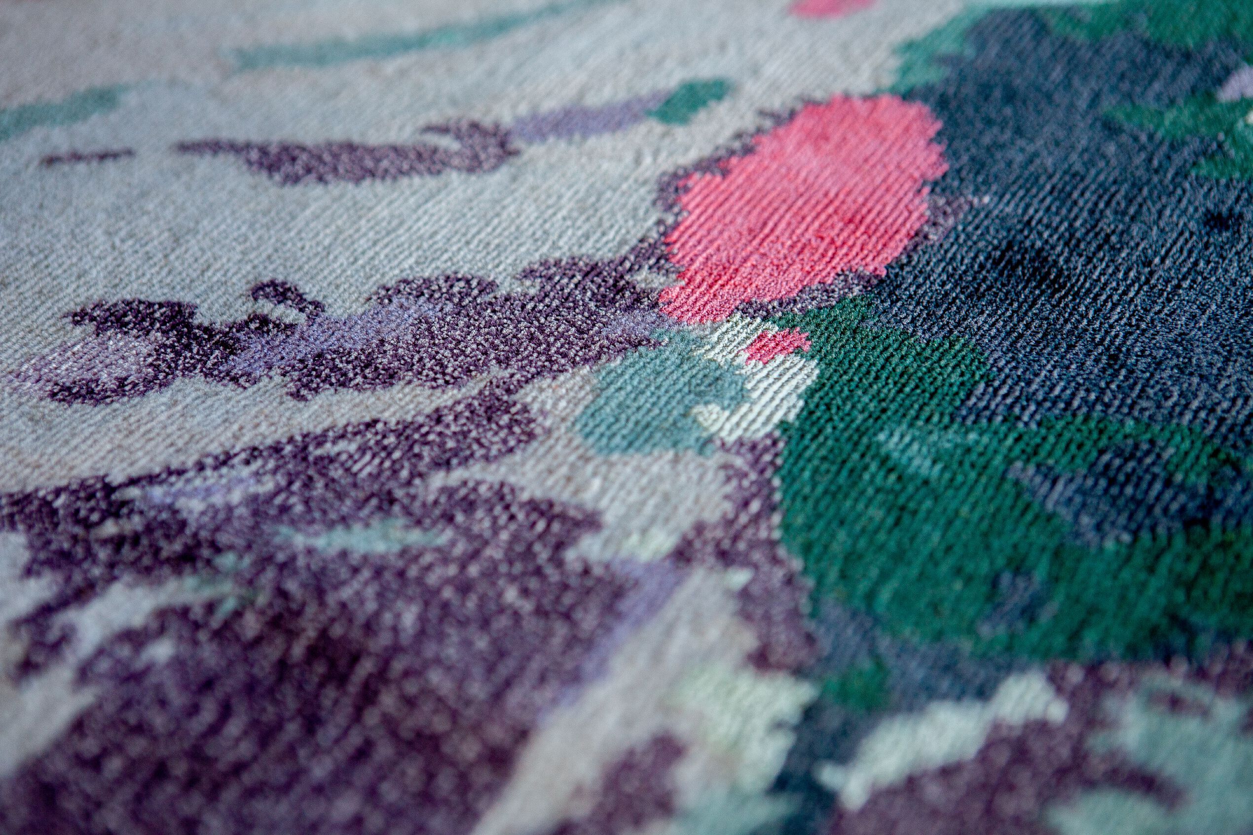 Прямоугольный ковер ручной работы Tapis Rouge Koi Pond ARCH-00129398 - Вид №7