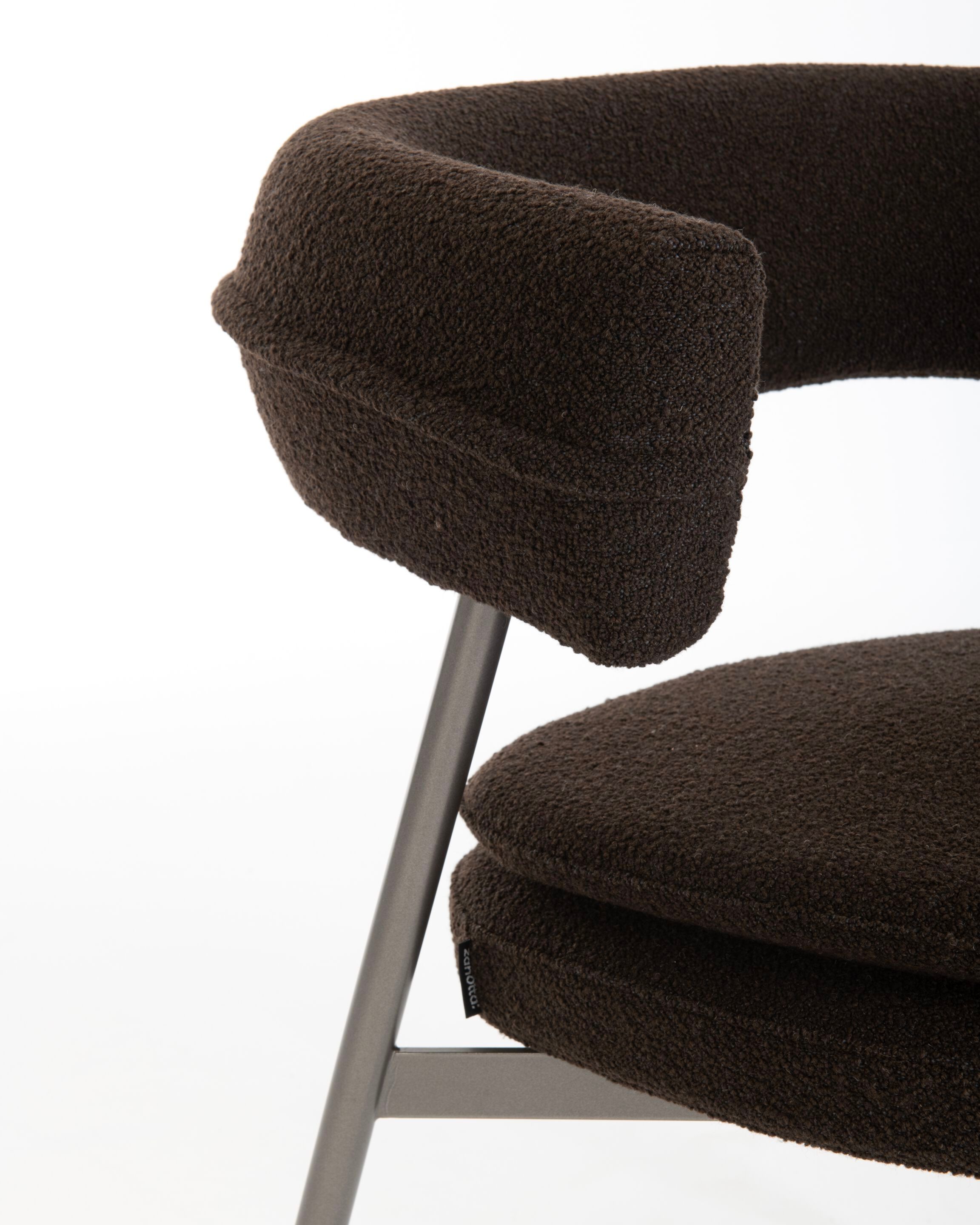 Мягкий тканевый стул с подлокотниками Zanotta Nena ARCH-00004119 - Вид №6