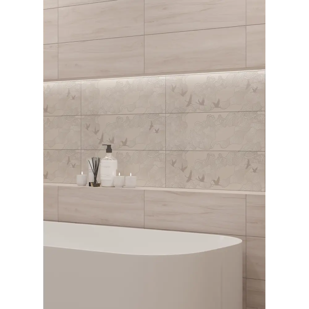 Настенная плитка LB Ceramics Юген 20x60 см 0.84 м² цвет дерево STLM-2099532 - Вид №5