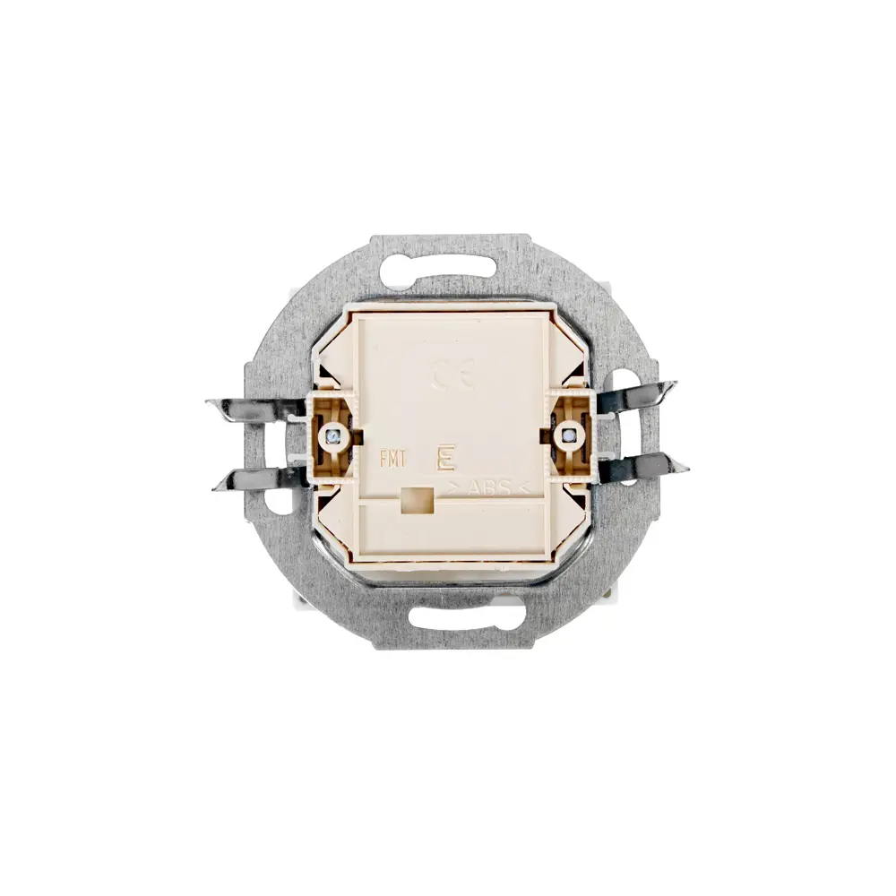Телефонная розетка двойная встраиваемая ABB Basic 55 RJ11, цвет белый Basic55 STLM-2125603 - Вид №2