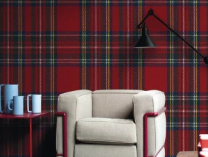 Inkiostro Bianco Панорамные обои в тартан Collection 2014