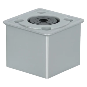 Мебельная ножка TECH-KREP квадратная 45×50 мм с хромированным покрытием 89404151