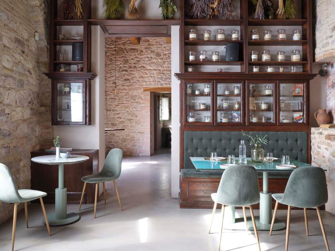 Прямоугольный стол из фаянса и нержавеющей стали DOMIZIANI современный ARCH-00129954 - Вид №2