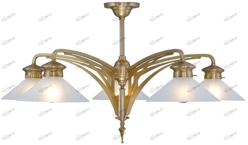 Patinas Lighting Люстра из латуни ручной работы Avignon sun-id-1428635