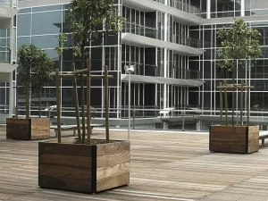 URBIDERMIS Квадратный кашпо для общественных мест