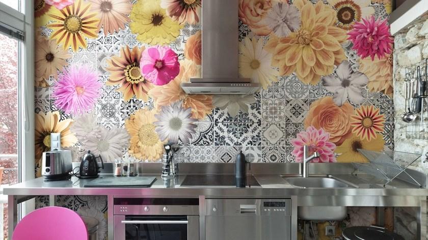 GLAMORA Виниловые обои с цветочными мотивами Flirt sun-id-1495366 - Вид №2