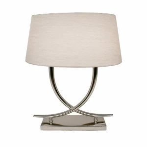 Настольная лампа Blake от RVAstley Хром 5389 RVASTLEY ИНТЕРЬЕРНЫЕ 061816 Бежевый;хром