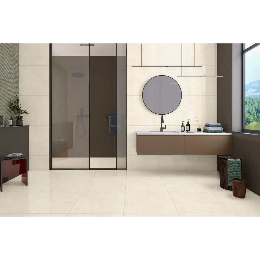 Santreyd Eternal Arascato Beige — глянцевый керамогранит 60×60 см 89385809 STLM-1366948 - Вид №1