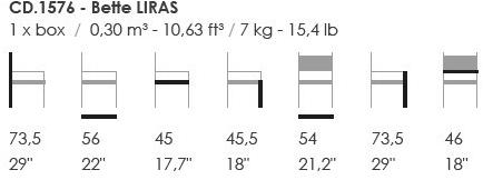 Fenabel Деревянный стул Bette sun-id-1480114 - Вид №3