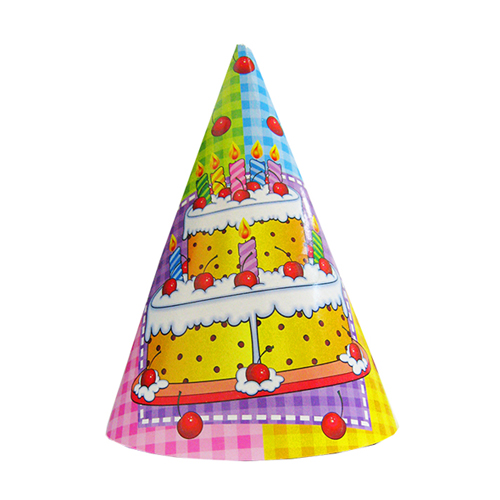 109627 PR Колпачок №1 6 шт. Торт Патибум 