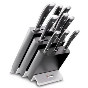 Набор кухонных ножей Classic Ikon на деревянной подставке, 9 шт.