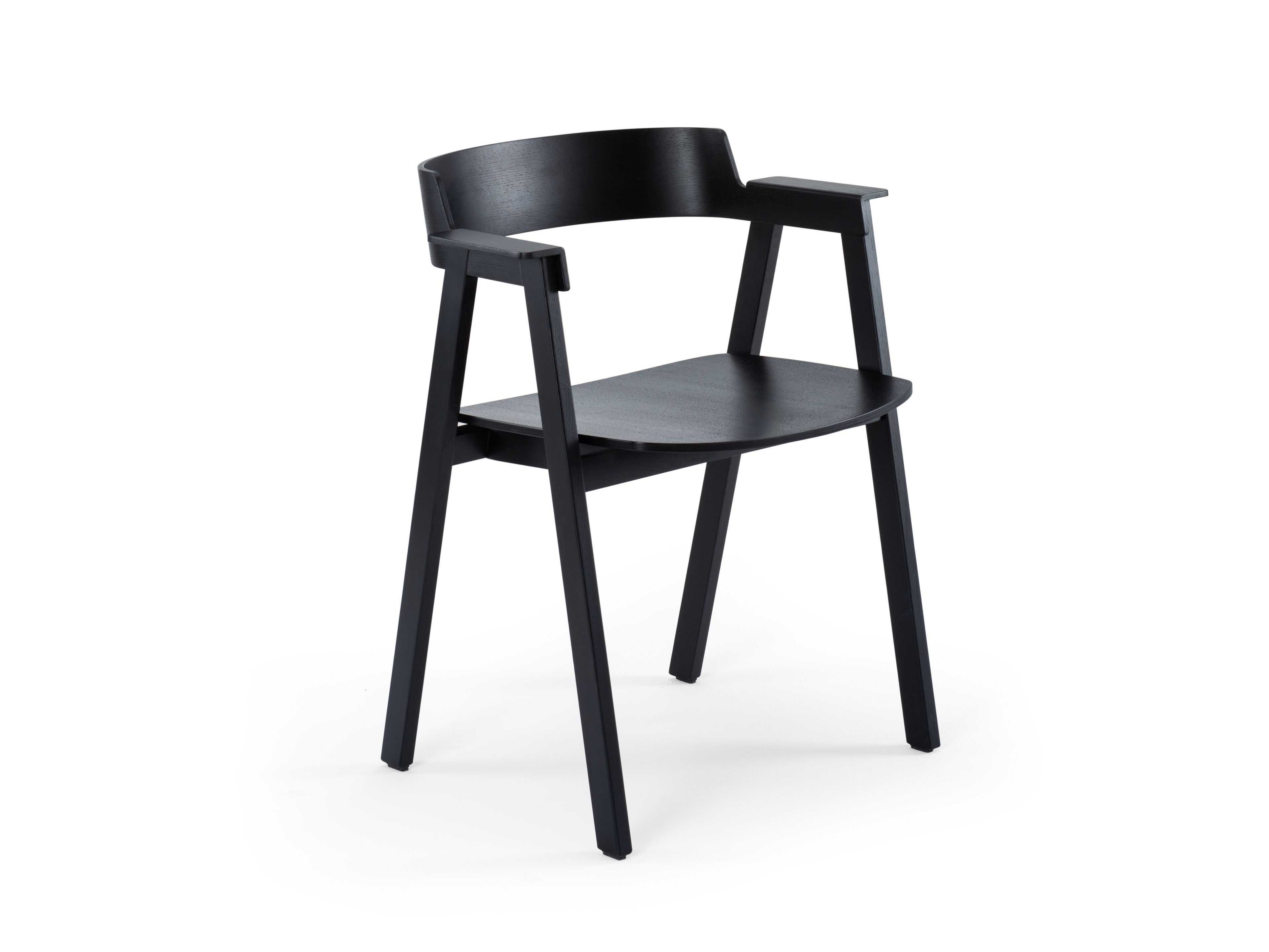 Стул из лакированного дуба с подлокотниками Gazzda FLIP ARCH-00109869 - Вид №2