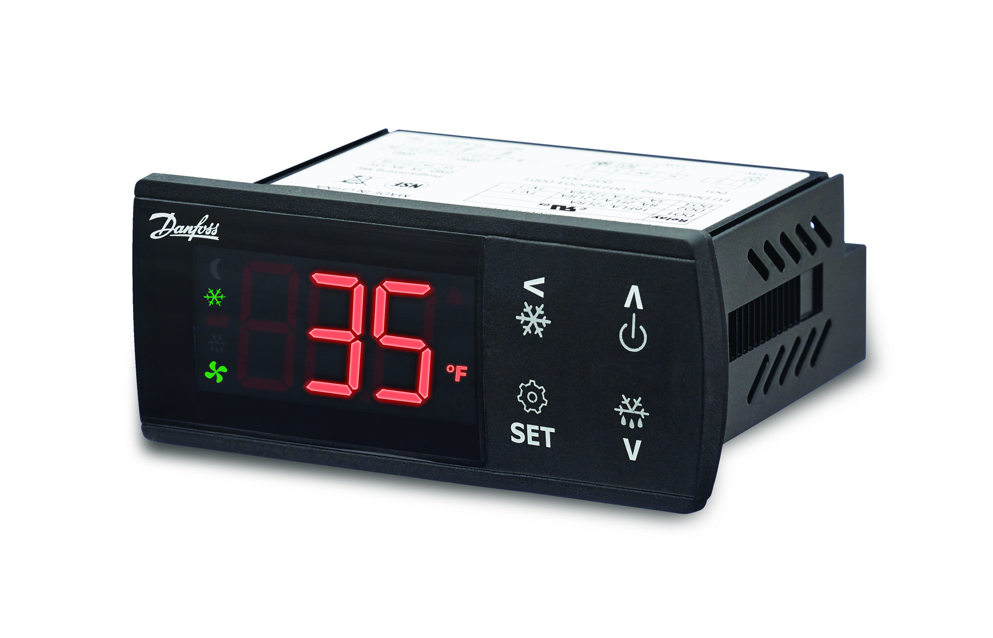 Danfoss ERC 21x ERC 214,Controller, RED LED, 230V 080G3295  - Вид №17