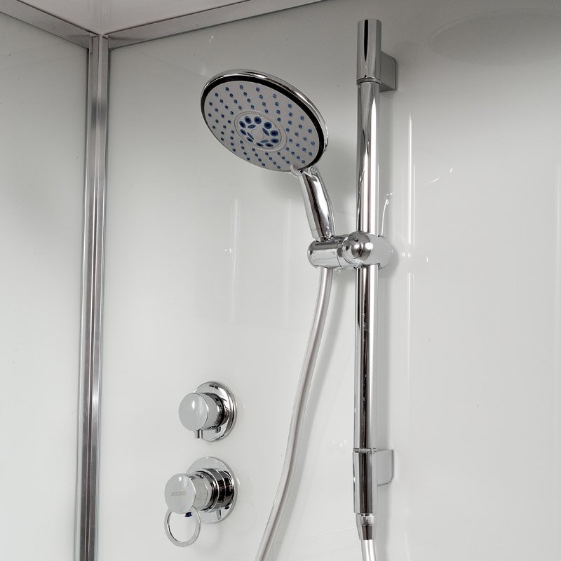 ЕМ1590 с гидромассажем (гм.) Душевая кабина DETO Серия EM D120 L - Вид №3