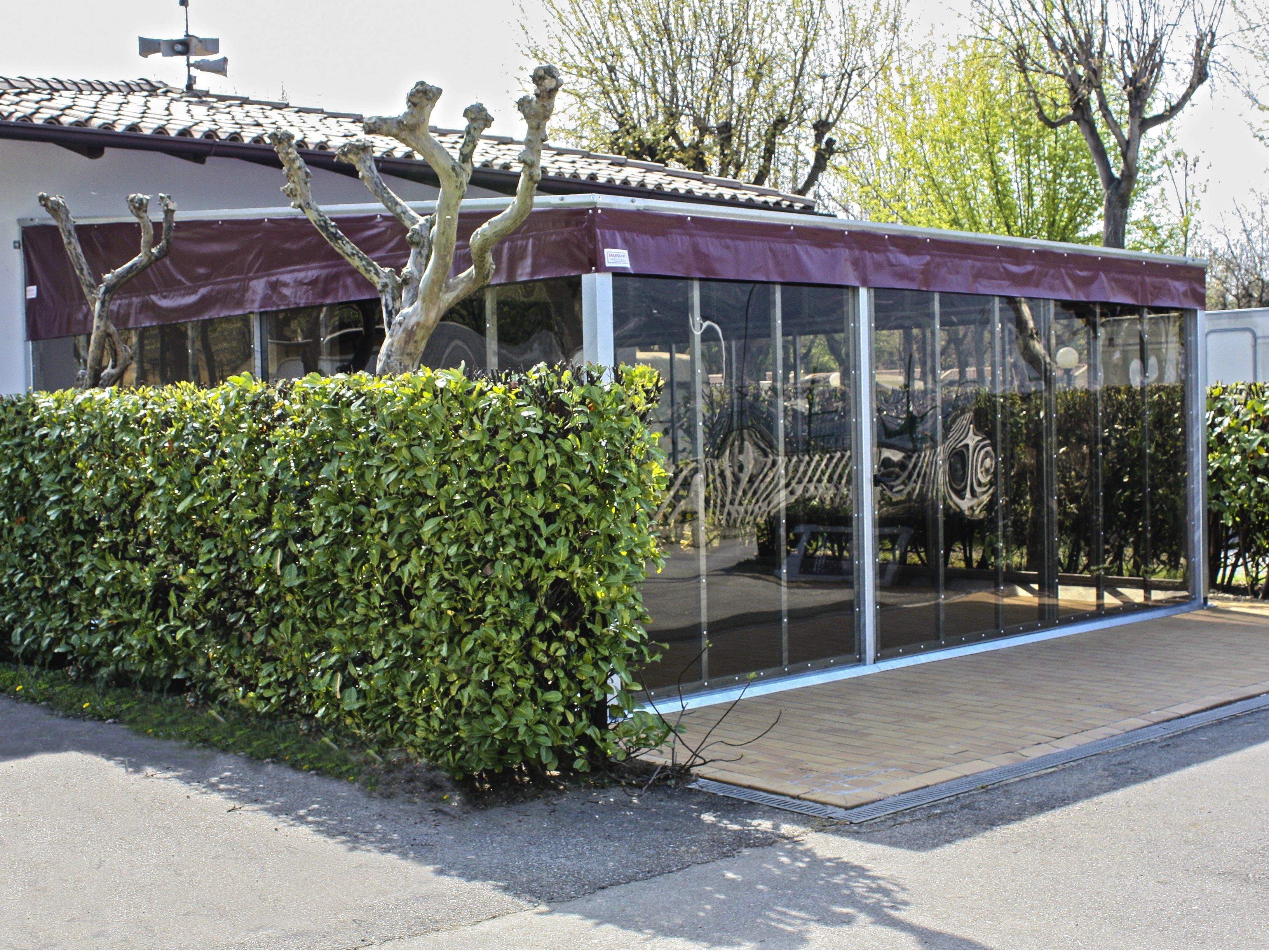 Стальная беседка для постоянных установок SELVOLINA WINTER ARCH-00141918 - Вид №2