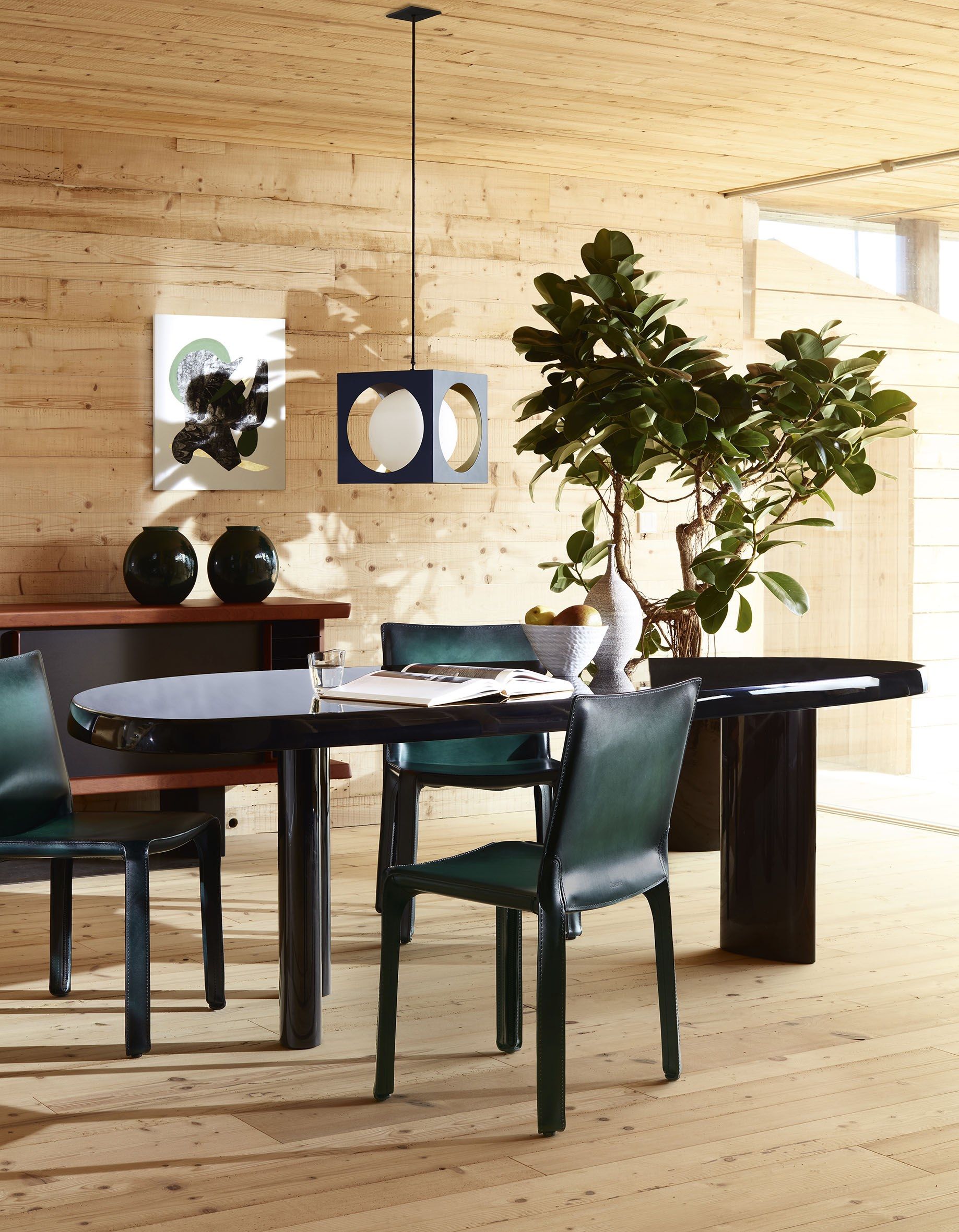 Кожаный стул CASSINA Cab ARCH-00140943 - Вид №3