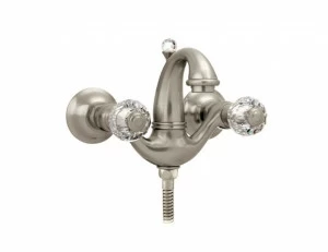 037118.000.00 Душевой набор для ванны с кристаллами сваровски Золото 24К