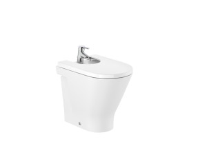 AZ570N1000 ROUND - Биде комфортной высоты с мягкой крышкой ROCA The Gap