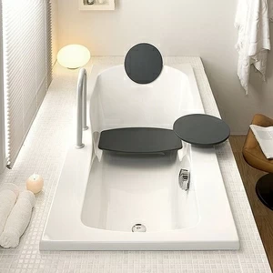 Ванна акриловая MODULA 180x80 см с аэромассажем Deluxe