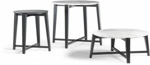 Flexform Круглый журнальный столик из мрамора