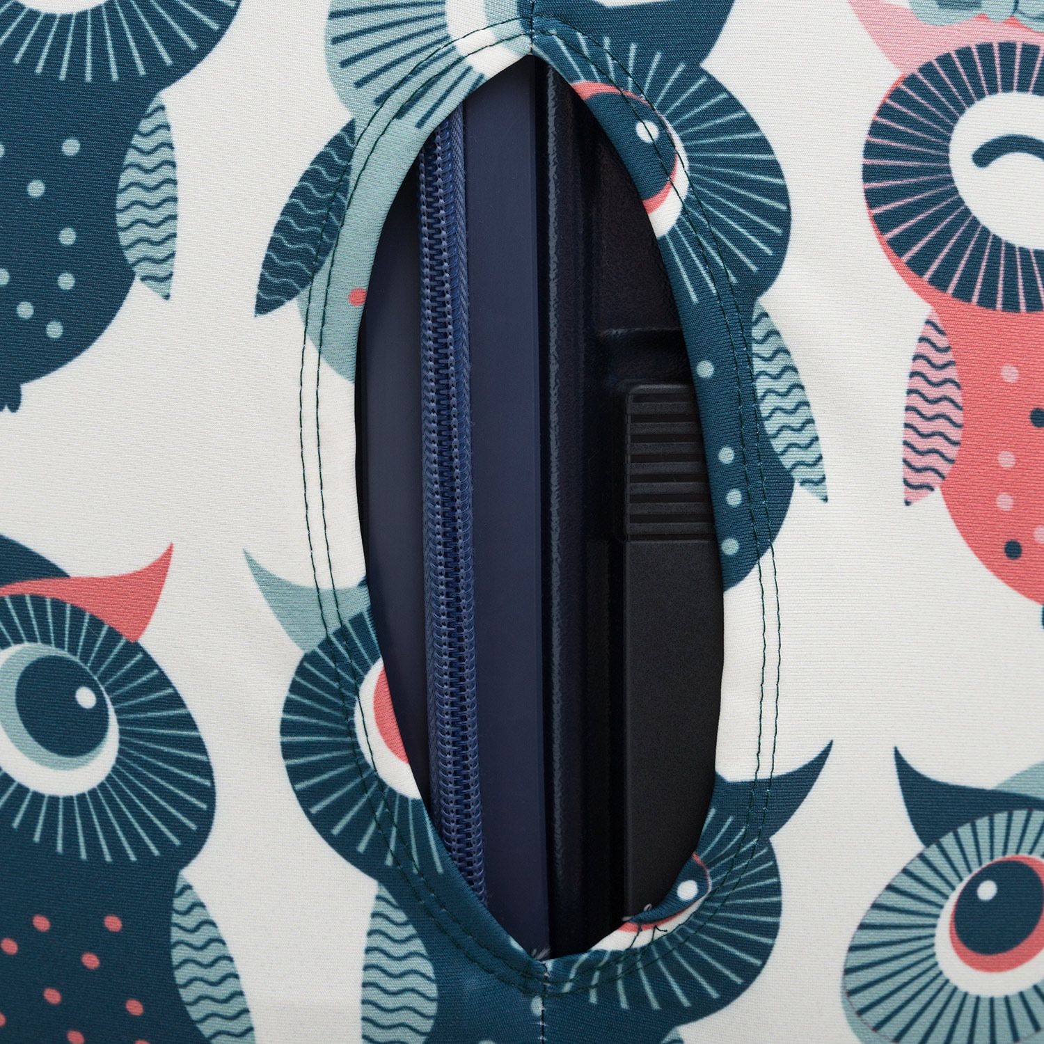 ECO Совушки XL Чехол для чемодана большой Fancy Armor ECO - Вид №2